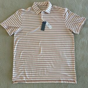 NWT Men's Southern Tide T3 Heather Citrus Spice Short Sleeve Polo Shirt. Size XL